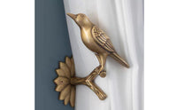 Bird Curtain Holdback Carved Decorative Curtain Holdback Artistic Hardware for Bedroom