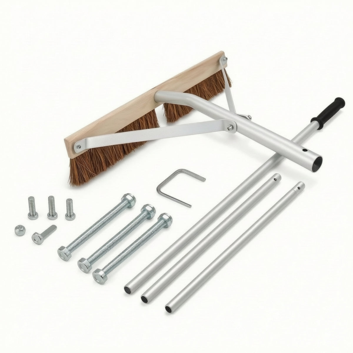 Roof Cleaning Brush Adjustable Long-Handle Roof Brush Easy to Install