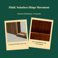 Adjustable stainless steel hinge