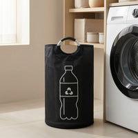 Bottle Recycling Bag Freestanding Recycling Bag Portable Bottle Collection Container for Apartment