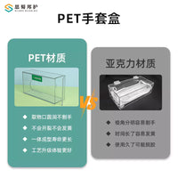 一次性手套收纳盒口罩帽子鞋套湿巾透明挂墙壁挂医院6S管理收纳盒.