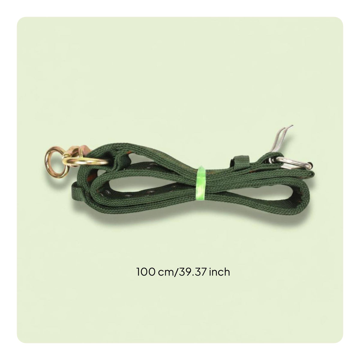 Cattle Halter Long-Lasting Canvas Adjustable Cow Collar Reinforced Metal
