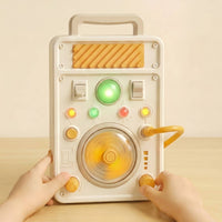 Child-Centered Busy Board with Fan Interactive Switch Board Toy Sensory Educational for Toddlers, Preschoolers, Kids, Home