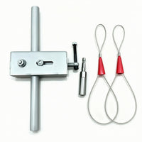 Wire Threader with Sleeve Handheld Electrical Wire Threader Straight High Strength for Electricians, Conduit Installation