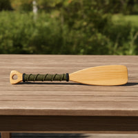 Paddle with Wrapped Handle Rustic Decorative Paddle Flat for Decorators, Wall Display