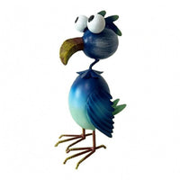 Wrought Iron Flamingo Outdoor Standing Flamingo Statue Indoor for Balcony