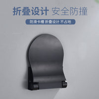 浴室脚踏板洗澡折叠脚垫卫生间洗脚神器防滑免打孔墙上省力脚蹬器