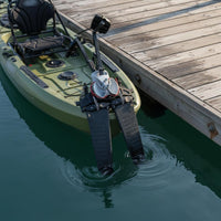 Surfboard Fin Pedal System Shallow Water Use Boat Foot Pedal System Watercraft Accessory for Fishing, Sightseeing