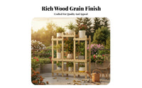 Multi-Tier Planter Rack Simple Design Plant Stand Long-Lasting Finish