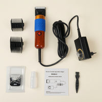 Adjustable Corded Clipper with Speed Controller Heavy-Duty Grooming Clipper with Comb Attachments Powerful Complete for Home Groomers, Pet Owners