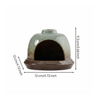 Palo Wood Holder Decorative Ceramic Incense Burner Heat-Resistant