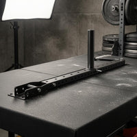 Rack-Mounted Training Bar Pin Connection Exercise Gear Forked End