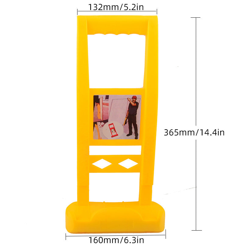Yellow / Solid Handle