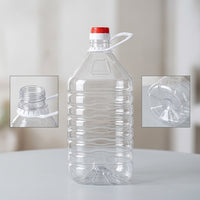 2.5L/5L PET Transparent Plastic Oil Drum Household Bulk Wine Bucket Water Container