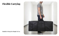61 Key Electronic Keyboard Case Thickened Padding 61 Key Keyboard Case Electronic Piano Backpack Waterproof Padded Piano Gig Bag