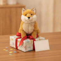 Wild Canine Plush Stuffed Animal Cute Wild Canine Plush Stuffed Toy Decorative