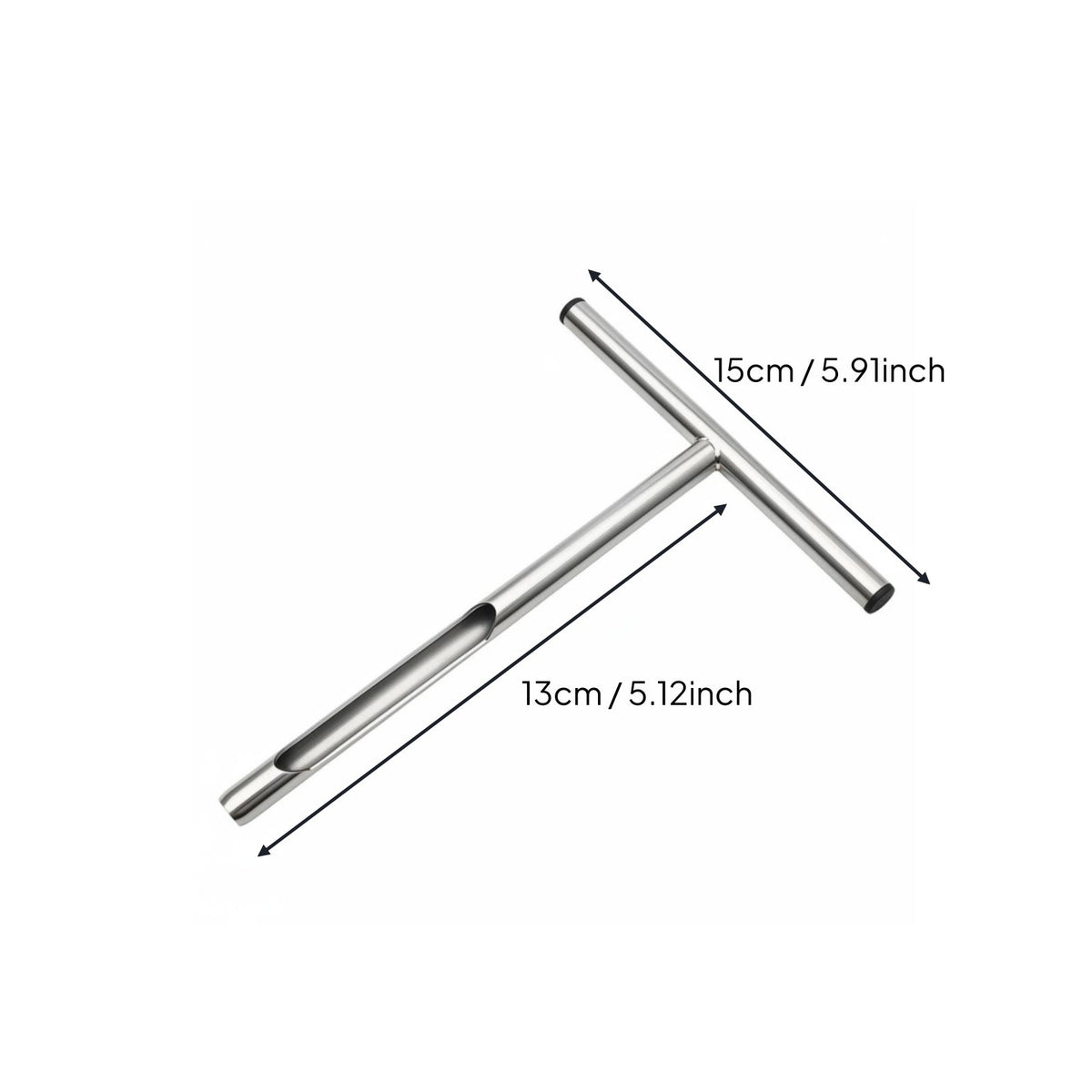 Stainless Steel Soil Sampler Long-Lasting Garden Tool Heavy Duty