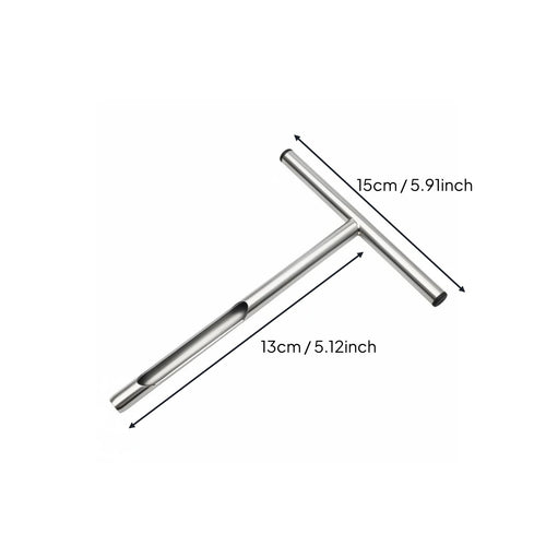 Stainless Steel Soil Sampler Long-Lasting Garden Tool Heavy Duty