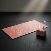 Squat Stance Mat Rubber Backing Fitness Gear Low-Height