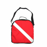 Large Capacity Diving Regulator Bag Internal Securing Straps Padded Regulator Carrying Case Wear-Resistant Diving Gear Shoulder Bag Double Zipper for Travel, Boating