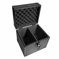 Portable Handle PSA Card Storage Box Lockable Clasp Aluminum Card Case Hard Shell Shockproof for Collectors, Travel