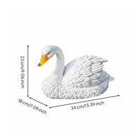 Floating Bird Statue Decorative Attraction Garden Pond Floater Lightweight