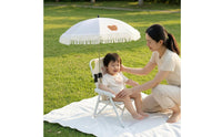 Pushchair Attach-on Umbrella Round Canopy Pushchair Shade Bear Decoration Infant Gear