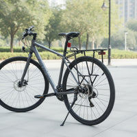 Adjustable Cycle Rear Cargo Rack Sturdy Rear Bike Rack with Quick Release Clamp Lightweight Compatible for Commuters
