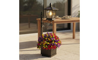 Freestanding Solar Planter Lamp Auto on/deactivate Wall Mount Solar Planter