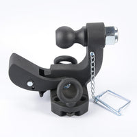 Black Heavy-Duty Trailer Hitch Ball for Prado Off-Road Towing