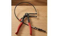 Hose Clamp Tool with Flexible Cable Adjustable Flexible Hose Clamp Pliers Long Reach Pliers for Home Mechanics, Automotive Repair