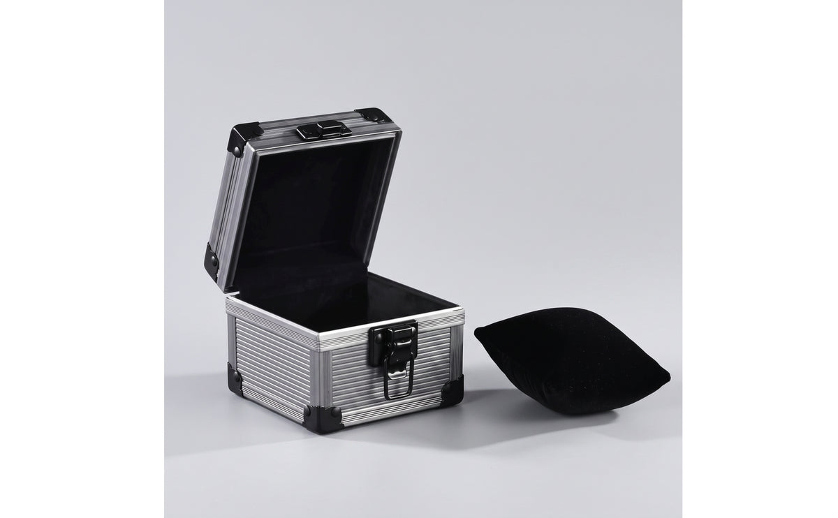 Individual Watch Case Aluminum-Alloy Individual Watch Box Preserving for Journeyers, Travel