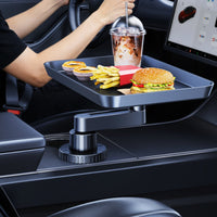 Car Cup Holder Tray Table Multifunctional for Commuters