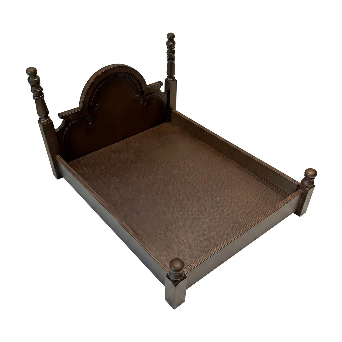 Solid Wooden Cat Bed Four-Season Use Solid Wood Dog Luxury Bed Look Animal Furniture for Cats, Dogs