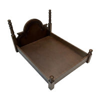 Solid Wooden Cat Bed Four-Season Use Solid Wood Dog Luxury Bed Look Animal Furniture for Cats, Dogs