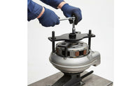 Sturdy Scooter Driven Pulley Compressor Heavy Duty Motorcycle Clutch Coil Compressor Stable Motorcycle Clutch Compression Tool Safe and Reliable for Workshop