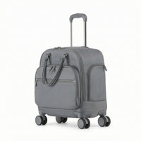 Soft-Sided Rolling Hand Luggage Suitcase Soft-Sided Suitcase with Telescopic Handle Easy to Maneuver Luggage for Business Travelers
