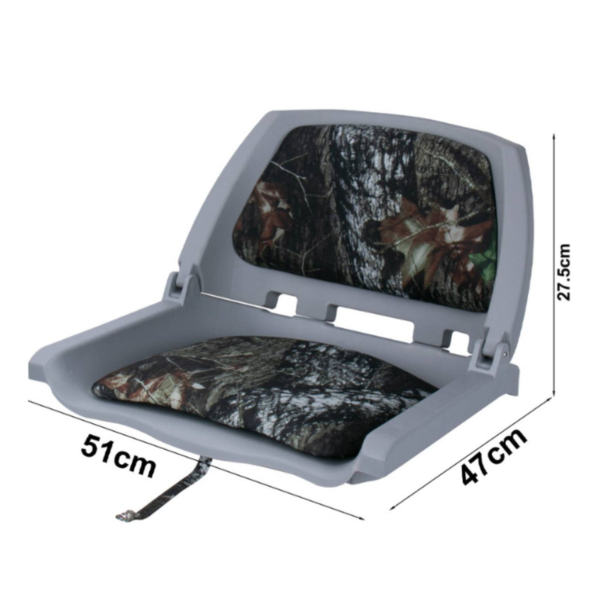 Marine Driver Seat Waterproof Folding Boat Seat Watercraft Furniture for Yacht