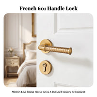 Metal Door Lever Set