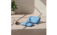 2 Pieces Marbled Balance Exercise Tool with Rocker Slim-Profile Exercise Wedge Lightweight Foam Rocker Compact for Pilates Practitioners