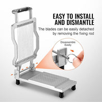 Commercial Cheese Bread Slicer, Dicer, and Strip Cutter