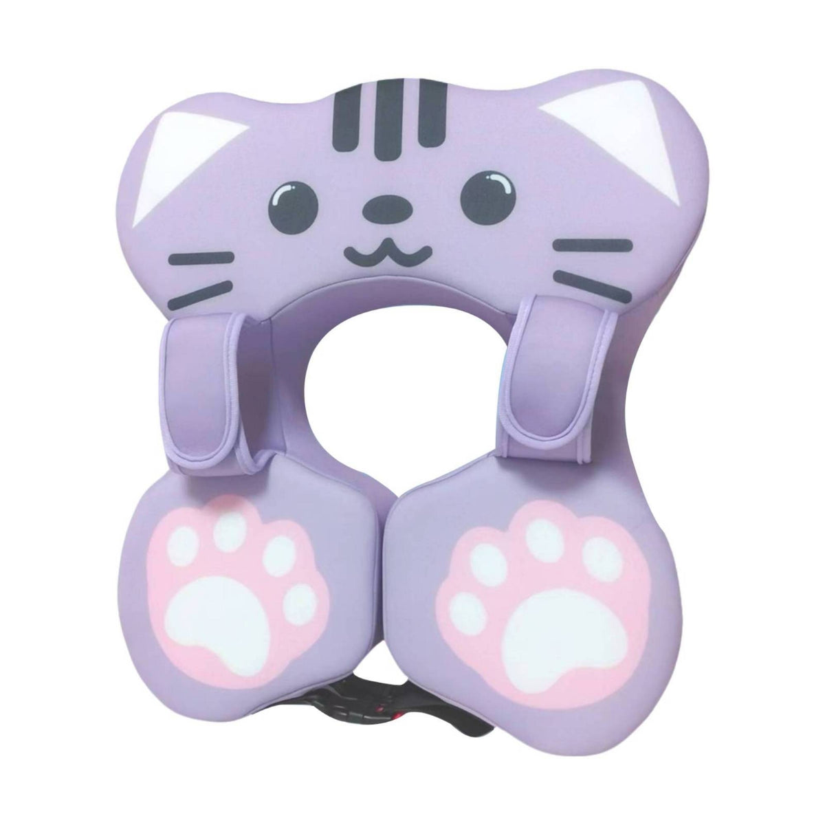 Underarm Baby Buoy Violet Cat-Shaped Swim Band Easy Storage for Babies, Infants