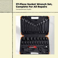 Ratchet socket set for car repairs