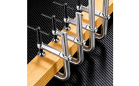 High Hardness Heavy-Duty F-Clamp Strong Clamping Force Industrial Bar Clamp Long-Lasting Workshop Tool for Woodworkers