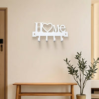 Key Hook Rack Decorative Wall-Mounted Key Rack Metal for Entryway, Hallway