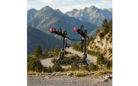 Car Rear Cycle Rack with Straps Padded Trunk Bike Rack Quick Installation Bike Carrier for Drivers