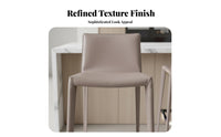 urban aesthetic Saddle Seat High Stool Modern Minimalist Design Counter Chair With supportive Support Seating Furniture Built-in Footrest for Bar Owners, Homeowners, Adults, Restaurant, Kitchen, Dining Area, Work Table