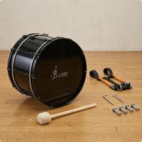 Black Marching Drum Adjustable Band Gear for Procession