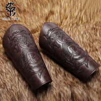 Medieval Retro Punk Knight Bracelet for Women Halloween Wristband Festival Party Arm Ring