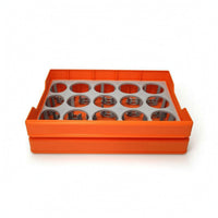 Storage Tray with Handles Portable Drawer Organizer Bin Compact for Utility Cart